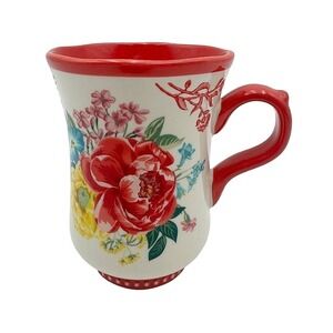 The Pioneer Woman Fancy Flourish Decorated Stoneware Multicolor Coffee Tea Mug